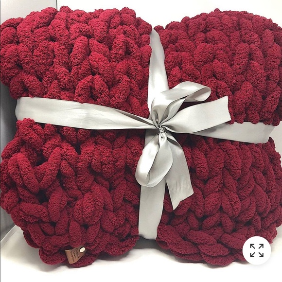 INCREDIBLY SOFT 40” x 55” Chunky Chenille Blanket - Picture 5 of 5